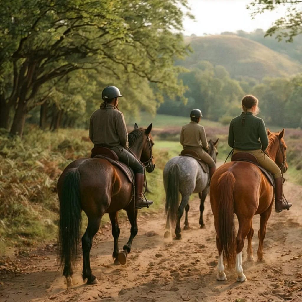 Balade à cheval en Creuse, autour de Saint-Chabrais