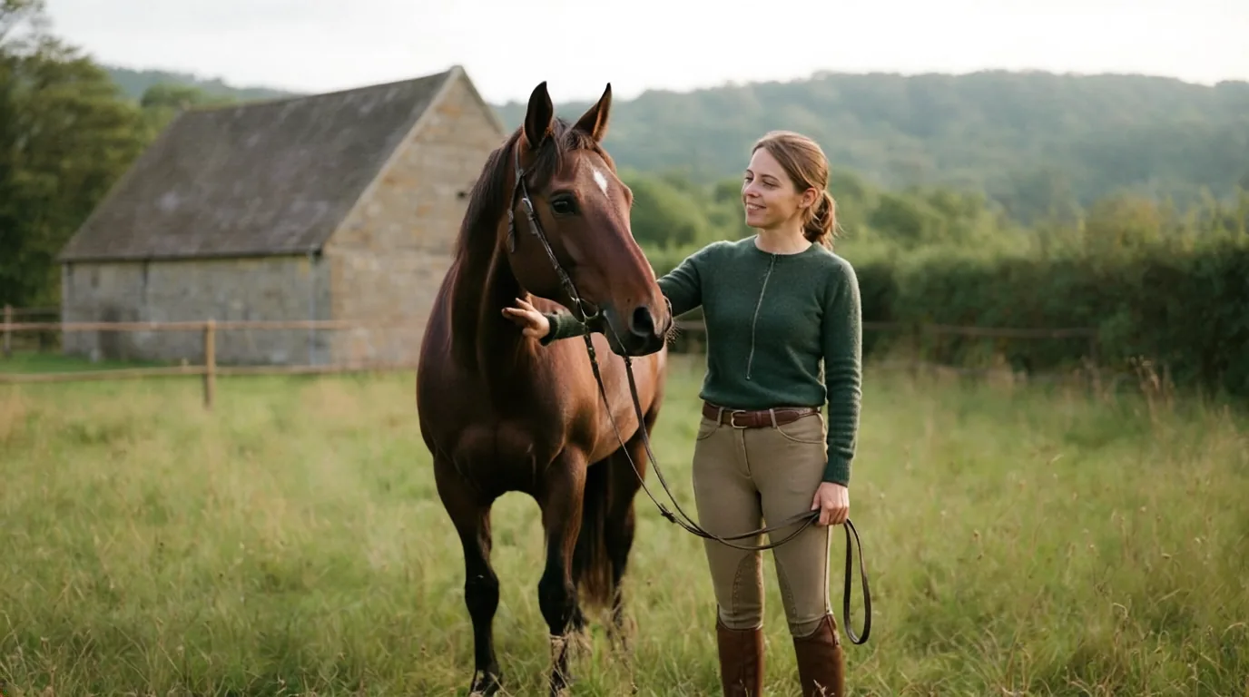Cours d'équitation à Saint-Chabrais, Creuse