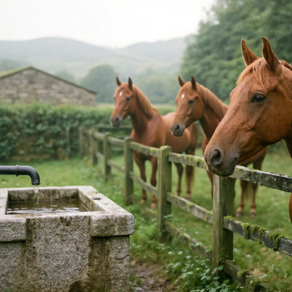Pension pour chevaux à Saint-Chabrais, Creuse